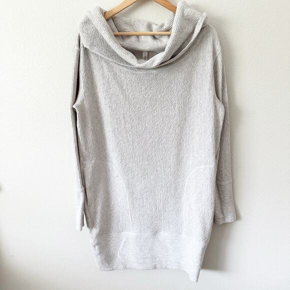 LULULEMON ATHLETICA | 'Along the Way' Cowl Neck Dress Thumb Holes | Size Large - Picture 2 of 11